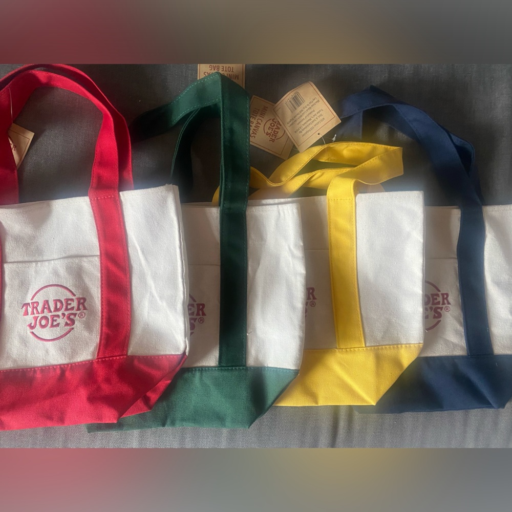 Mini Trader Joe’s Totes